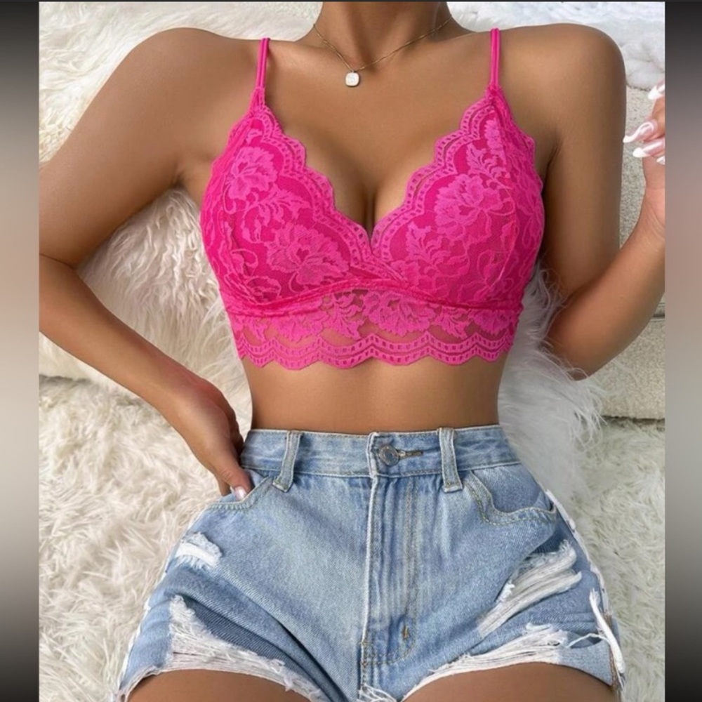 Hot Pink Bralette